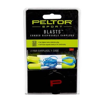 Peltor Blasts Earplug 32db 2 Pair
